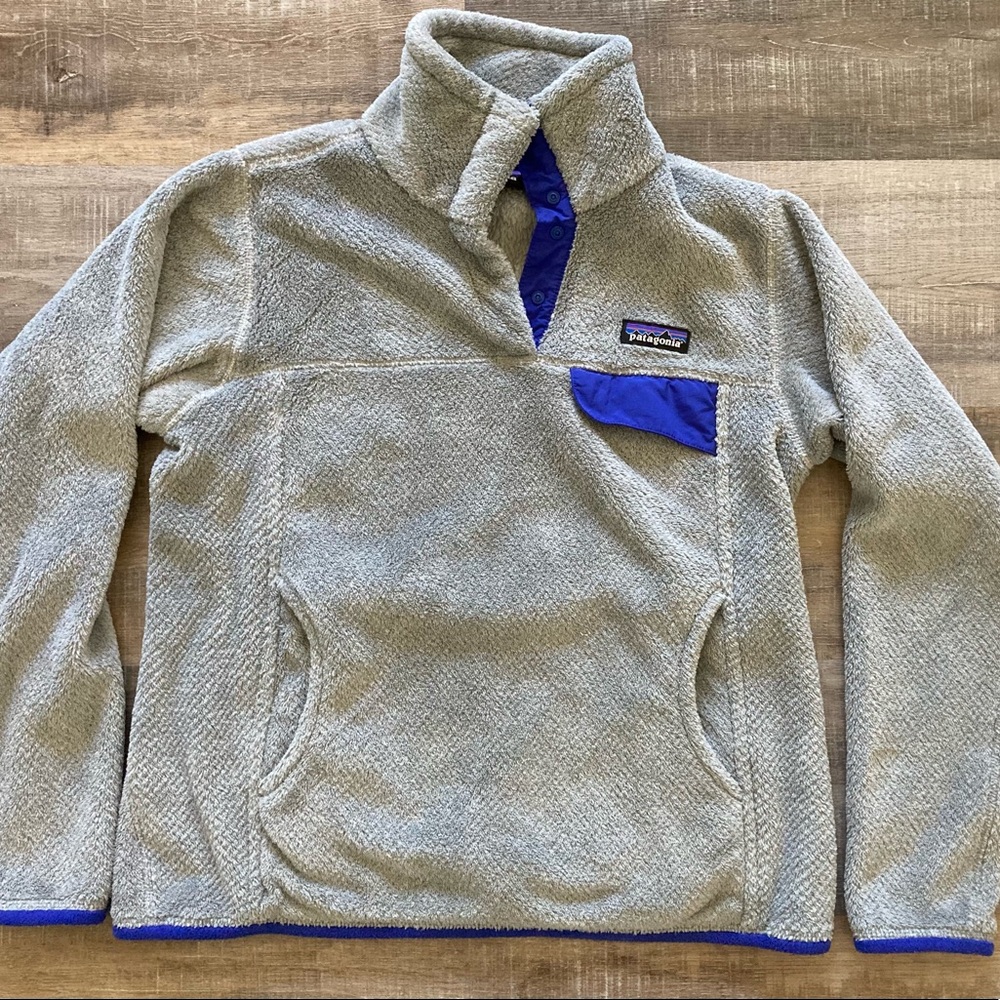 Patagonia Re-Tool Snap-T Fleece Pullover (women’s size SMALL)